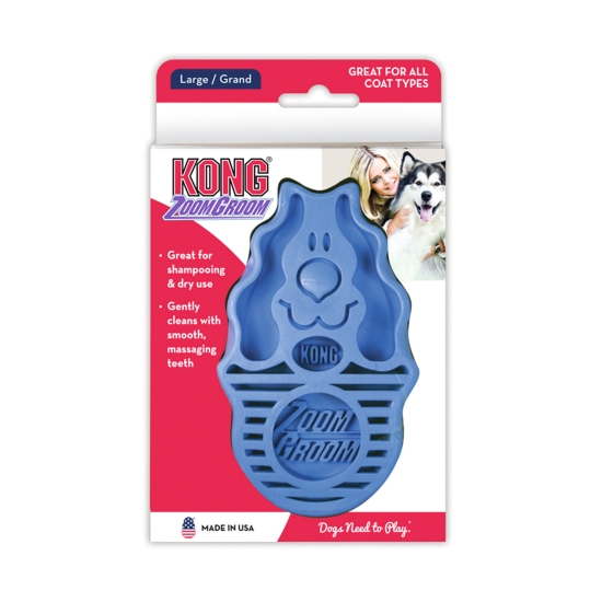 KONG ZOOMGROOM Hundebürste - Hundestriegel